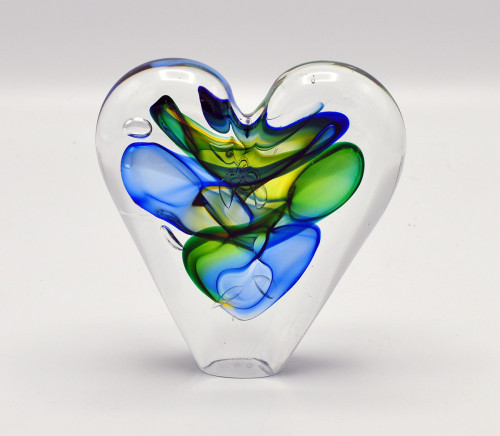 Loranto + Hart, klein blauw-geel-groen